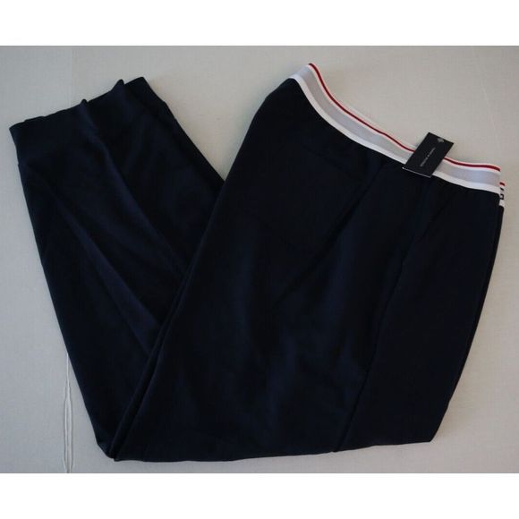 Tommy Hilfiger DR09150348 Men's Sz M Dark Navy Blue Solid Lounge Pants $60 - Picture 9 of 10